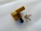 Tyverisikring lås for kulekobling med 3 nøkler  thumbnail