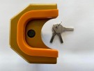Tyverisikring lås for kulekobling med 3 nøkler  thumbnail