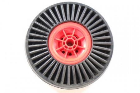 Sidehjul 260mm Kompakt Rød