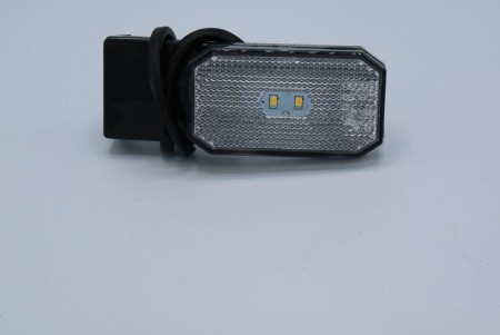 Markeringslys hvit m arm Dafa LED